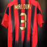 AC MILAN MALDINI 2004-2005 ORIGINAL JERSEY Size L