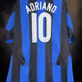 INTER MILAN ADRIANO 2005-2006 ORIGINAL JERSEY Size L