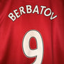 MANCHESTER UNITED BERBATOV 2007-2008 ORIGINAL JERSEY Size L