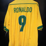 BRAZIL RONALDO 1998-1999 ORIGINAL JERSEY SIZE XL