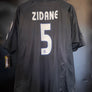 REAL MADRID ZIDANE 2004-2005 ORIGINAL JERSEY Size L