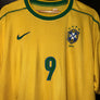 BRAZIL RONALDO 1998-1999 ORIGINAL JERSEY SIZE XL