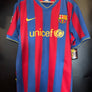 BARCELONA MESSI 2010-2011 ORIGINAL JERSEY Size XL