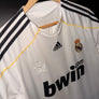 REAL MADRID RONALDO 2009-2010 ORIGINAL JERSEY Size L