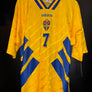 SWEDEN LARSSON 1994-1995 ORIGINAL JERSEY SIZE XL