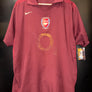 ARSENAL HENRY 2005-2006 ORIGINAL JERSEY Size L