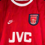 ARSENAL WRIGHT 1995-1996 ORIGINAL JERSEY Size XL