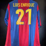 BARCELONA ENRIQUE 1998-1999 ORIGINAL JERSEY Size XL