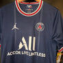 PSG PARIS SAINT GERMAIN MESSI ORIGINAL 2021-2022 JERSEY SIZE S