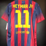 BARCELONA NEYMAR JR 2013-2014 ORIGINAL JERSEY Size M