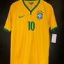 BRAZIL NEYMAR JR 2014-2015 ORIGINAL JERSEY SIZE L