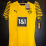 BORUSSIA DORTMUND REUS 2021-2022 ORIGINAL PLAYER JERSEY SIZE M