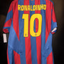 BARCELONA RONALDINHO 2005-2006 ORIGINAL JERSEY Size M