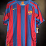 BARCELONA RONALDINHO 2005-2006 ORIGINAL JERSEY Size S