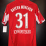 BAYERN MUNICH SCHWEINSTEIGER 2010-2011 ORIGINAL JERSEY Size S