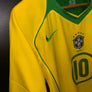 BRAZIL RONALDINHO 2004-2005 ORIGINAL JERSEY SIZE M