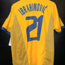 SWEDEN ZLATAN 2002-2003 ORIGINAL JERSEY Size M