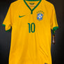 BRAZIL NEYMAR JR 2014-2015 ORIGINAL JERSEY SIZE S