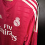 REAL MADRID RONALDO 2014-2015 ORIGINAL JERSEY SIZE L