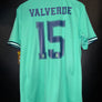 REAL MADRID VALVERDE 2019-2020 ORIGINAL PLAYER JERSEY Size L