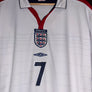 ENGLAND BECKHAM 2004-2005 ORIGINAL JERSEY Size XL