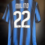 INTER MILAN MILITO 2010-2011 ORIGINAL JERSEY Size M