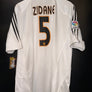 REAL MADRID ZIDANE 2004-2005 ORIGINAL JERSEY Size XL
