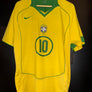 BRAZIL RONALDINHO 2004-2005 ORIGINAL JERSEY SIZE L