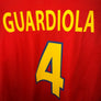 SPAIN GUARDIOLA 2000-2001 ORIGINAL JERSEY Size L