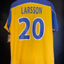 SWEDEN LARSSON 2000-2001 ORIGINAL JERSEY SIZE L