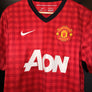 MANCHESTER UNITED VAN PERSIE 2012-2013 ORIGINAL JERSEY Size S