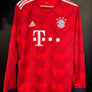 BAYERN MUNICH LEWANDOWSKI 2018-2019 ORIGINAL JERSEY Size L