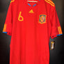 SPAIN INIESTA 2010-2011 ORIGINAL JERSEY Size 2XL