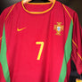 PORTUGAL FIGO 2002-2003 ORIGINAL JERSEY Size L