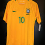 BRAZIL NEYMAR JR 2016-2017 ORIGINAL JERSEY SIZE M