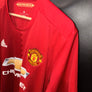 MANCHESTER UNITED IBRAHIMOVIC 2016-2017 ORIGINAL JERSEY Size XL