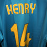 BARCELONA HENRY 2007-2008 ORIGINAL JERSEY Size XL