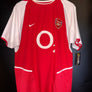 ARSENAL HENRY 2002-2003 ORIGINAL JERSEY Size M