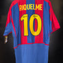 BARCELONA RIQUELME 2002-2003 ORIGINAL JERSEY Size XL