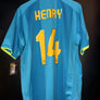 BARCELONA HENRY 2007-2008 ORIGINAL JERSEY Size XL