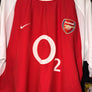 ARSENAL HENRY 2002-2003 ORIGINAL JERSEY Size XL
