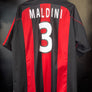 AC MILAN MALDINI 2000-2001 ORIGINAL JERSEY Size XL