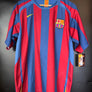 BARCELONA RONALDINHO 2005-2006 ORIGINAL JERSEY Size L