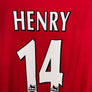 ARSENAL HENRY 2002-2003 ORIGINAL JERSEY Size L