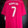 REAL MADRID RONALDO 2014-2015 ORIGINAL JERSEY SIZE XL