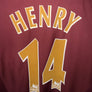 ARSENAL HENRY 2005-2006 ORIGINAL JERSEY Size M