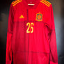 SPAIN PEDRI 2020-2021 ORIGINAL JERSEY Size L