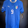 ITALY BALOTELLI 2012-2013 ORIGINAL PLAYER JERSEY Size S