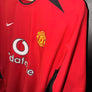 MANCHESTER UNITED RONALDO 2002-2003 ORIGINAL JERSEY Size XL