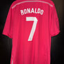 REAL MADRID RONALDO 2014-2015 ORIGINAL JERSEY SIZE L